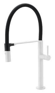 Смеситель для кухни Boheme Kitchen 114-MW Matt White