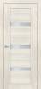 Межкомнатная дверь экошпон Мариам Техно 803, остекленная, бьянко 900x2000