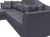 Диван угловой Лига Диванов Артис 128033L Серый фото 4