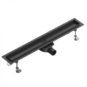 Душевой трап Wonzon & Woghand WW-651700T-MB 70 см, черный матовый