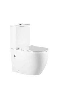 Унитаз-компакт CHARUS Torre Bianca CT700-131W Caravan микролифт, белый
