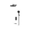 Душевой комплект Vincea Domus VSFW-5DM1GM встраиваемый, 3 режима, вороненая сталь фото 4