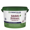 Краска для обоев и стен Finncolor Oasis Wallpaper база C глубокоматовая 2.7 л