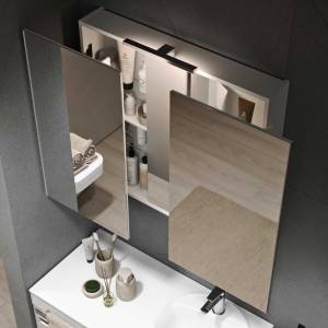 Зеркало-шкаф Alavann Cosmetic 90 ALV0772001 белый