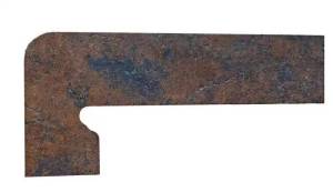 Плинтус Exagres Metalica Zanq. Cherry Izquierda левый 39.5x17.5