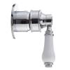 Смеситель для душа Migliore Ermitage Mini 28591 с внутренней частью, хром, белый
