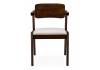 Стул Woodville Velma 15524 dirty oak, бежевый фото 3