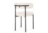 Стул Woodville Rudi 15602 white, black фото 6