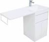 Тумба с раковиной Aquanet Токио 110 R 239207 напольная, белый фото 5