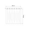 Штора для ванной Iddis P42PV11i11 PEVA, 180x200 фото 3