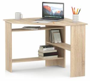 Стол письменный Сокол КСТ-02 00-00010956, 4680212010149 Дуб сонома