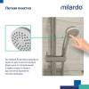 Душевая лейка Milardo Essential 1401F66M18 хром фото 4