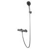Смеситель для душа Wonzon & Woghand WW-A2006-A-BGG термостатический, темный графит