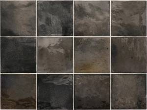 Керамическая плитка Equipe Hanoi 30011 Black Ash 10x10 Керамическая плитка Equipe Hanoi 30011 Black Ash 10x10