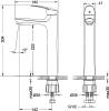 Смеситель для раковины Lemark Linara LM0409C фото 3