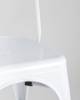 Стул Stool Group Tolix YD-H440B LG-02 белый глянцевый фото 9