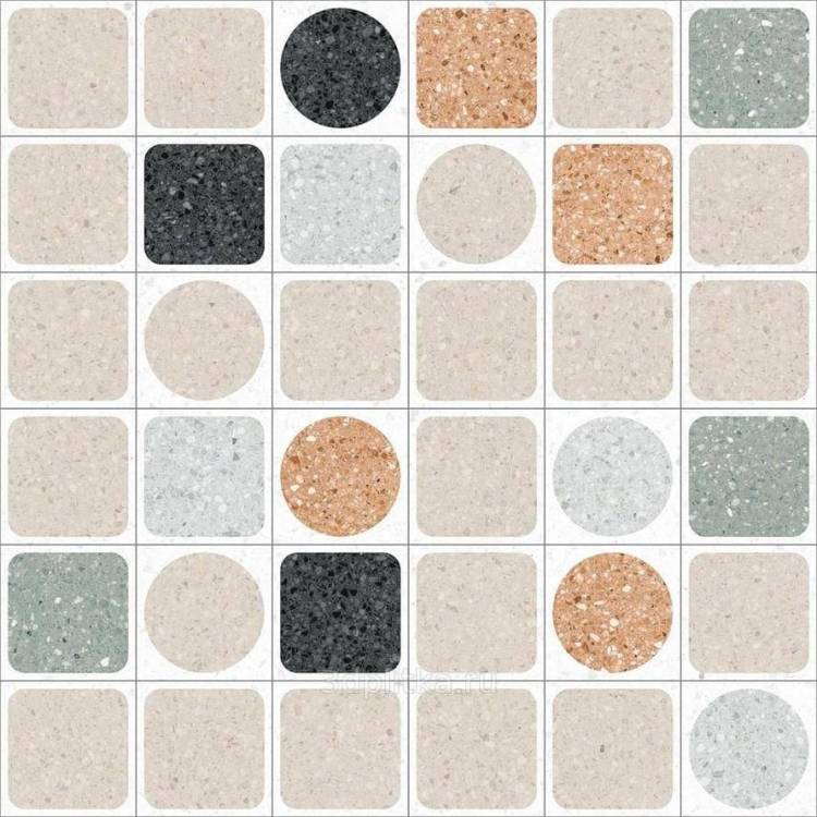 Керамогранит VIVES NIZA Loano-R Multicolor 20x20