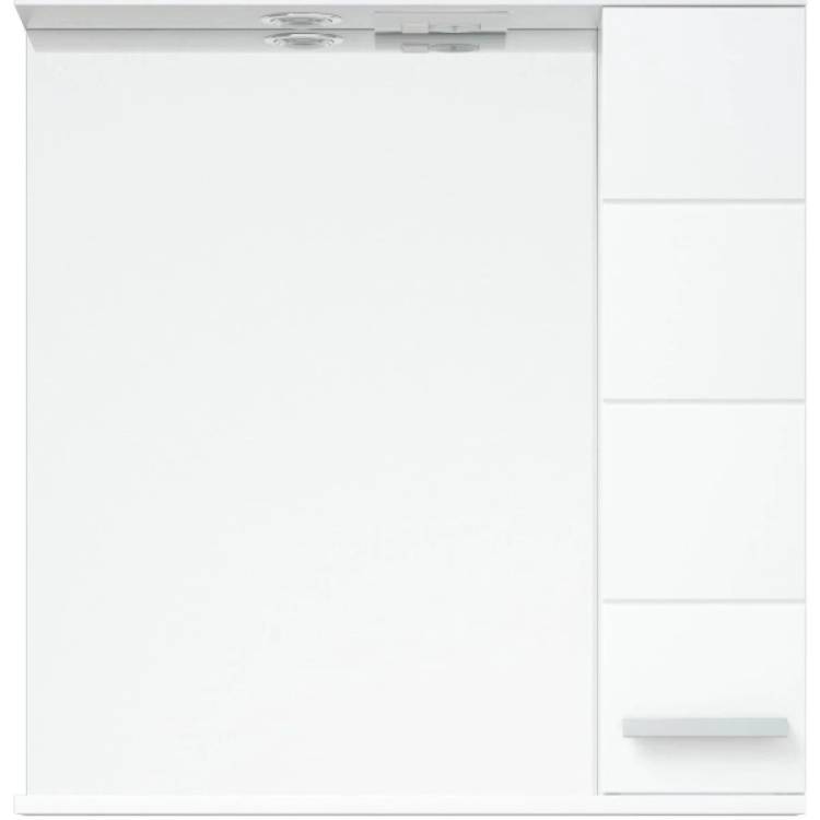 Зеркало-шкаф Corozo Денвер 60/С SD-00000533 белый, 60x73.7 см