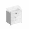 Тумба под раковину Kerama Marazzi Pompei PO.M.80.3\WHT белая глянцевая, 80 см
