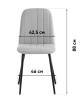 Стул Stool Group Easy fb-easy-vl-63 винный, велюр фото 9
