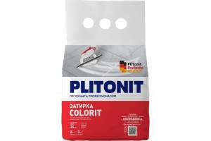 Затирка между всеми типами плитки Plitonit Colorit 1.5-6 мм черная 2 кг