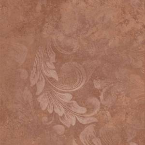 Керамогранит Kerama Marazzi Хадду KM4040G0071N красный матовый декорированный 40.2x40.2