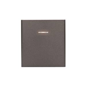 Выключатель 1-клавишный Kranz Strong KR-78-0713-6 графит