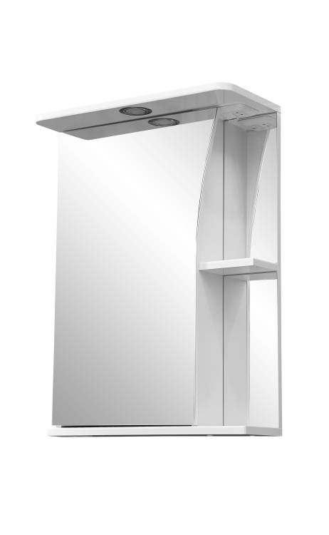 Зеркало-шкаф Stella Polar Винчи 50 SP-00000033 левое, белый