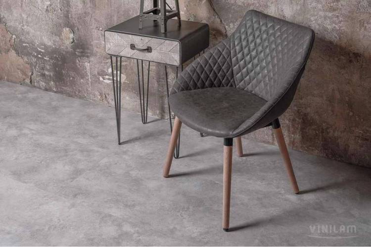 SPC Ламинат Vinilam Ceramo Stone 6/43 4V 61606 Бетон 940x470