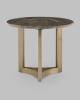 Стол журнальный Stool Group Кассия EET-292-BRCGS-brown 5105-9 темная керамика 60x60x50 фото 2