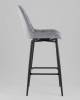 Стул барный Stool Group Флекс AV 405-V12-K14PM-9005(B) серый фото 4