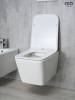 Унитаз подвесной Gid Cuadrado Tr2144 61109Y белый фото 3