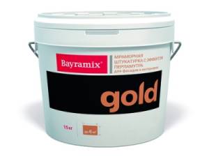Декоративная штукатурка Bayramix Mineral Gold GR151 15кг