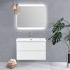 Тумба под раковину Belbagno Albano-Cer ALBANO-CER-800-2C-SO-BL 77x44x50 Bianco Lucido подвесная с двумя выкатными ящиками фото 12