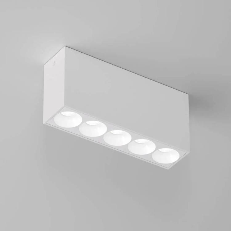 Потолочный светодиодный светильник Elektrostandard Block 25108/LED 10W 4000K белый