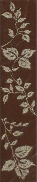 Бордюр Tubadzin Delice L-Delice choco 1 7.4х36