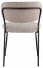 Стул Stool Group Кэрол FDC9003 DC2635-4A grey букле серый, черные ножки фото 4