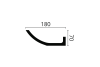 Карниз NMC Wallstyl WT4 200x18x7 фото 2