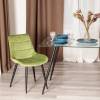 Стул Tetchair Abruzzo (mod. 8060) 19234 зеленый (HLR 54)/черный 54x62x83 фото 10