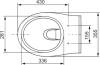 Комплект TECE Base V04 9400406.WC1 кнопка хром глянцевый фото 7