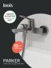 Смеситель для ванны Iddis Parker PARGM00i02WA графит матовый фото 7