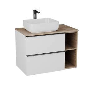 Тумба с раковиной Veneciana Sangro 80 58022 белый матовый