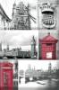 Панно Absolut Keramika Monocolor Composicion London Calling C 15x22.5