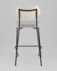 Стул полубарный Stool Group Casey B2171-H65 K-20+M8528 D11 серый с серой экокожей фото 5