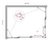Душевой уголок Belbagno LUCE-AH-22-145/115-C-Cr профиль хром, стекло прозрачное, 145x115x195 фото 7