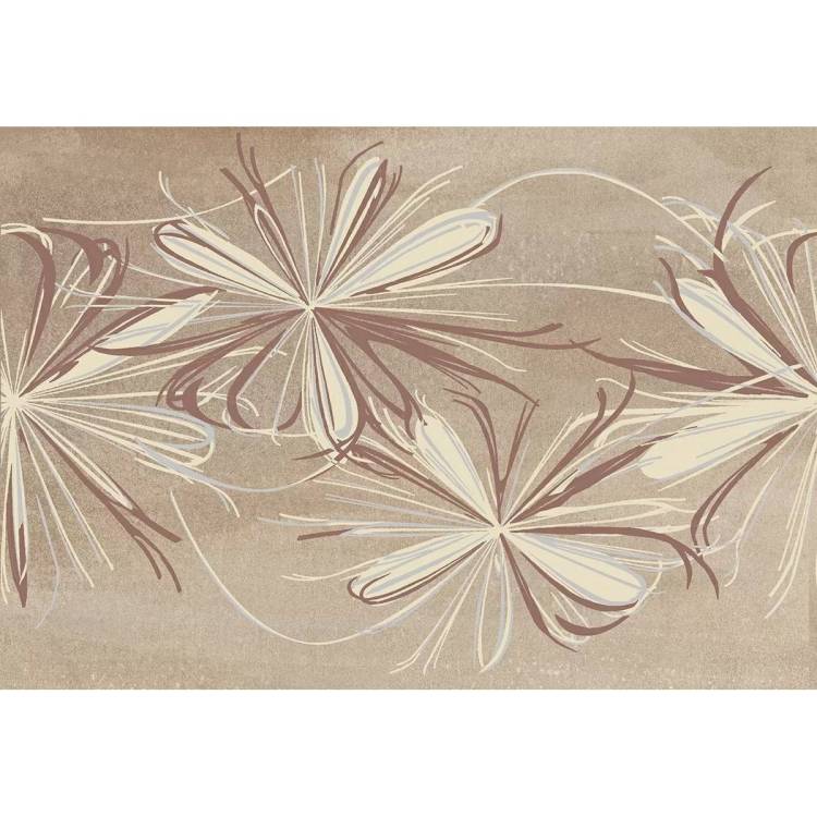 Декор Azori Sonnet 587892001 Beige Flower 20.1x50.5
