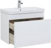 Тумба с раковиной Aquanet София 80 212587 белый, 624x800x460 фото 2