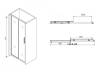 Дверь в нишу Abber Schwarzer Diamant AG30120BH фото 5