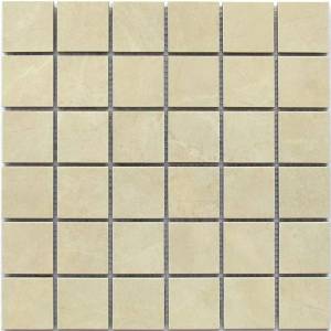 Мозаика Bonaparte Мозаика керамическая Levin Marfil 4.8x4.8 30x30