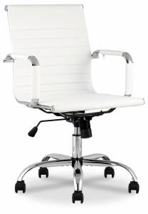 Кресло компьютерное Stool Group TopChairs City S D-101 white белое